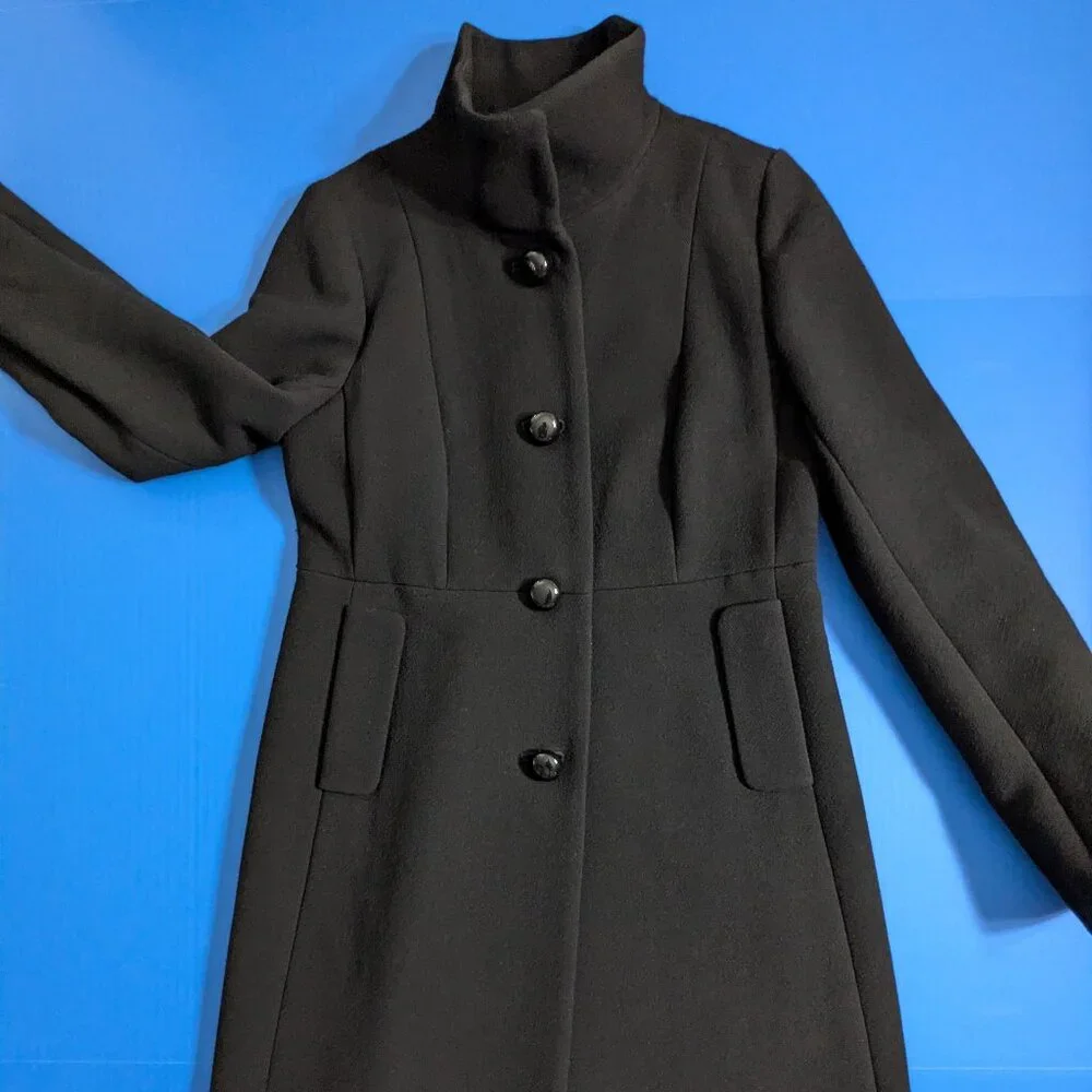 NWT J. Crew Double Cloth Carlin Coat Size 4 - Picture 8 of 16